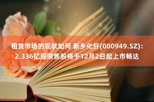 租赁市场的现状如何 新乡化纤(000949.SZ)：2.336亿股限售股将于12月2日起上市畅达